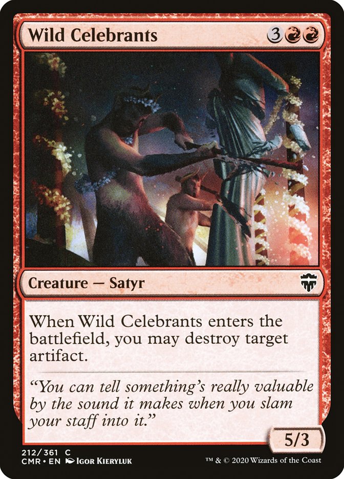 Wild Celebrants [Commander Legends] | Webway Games