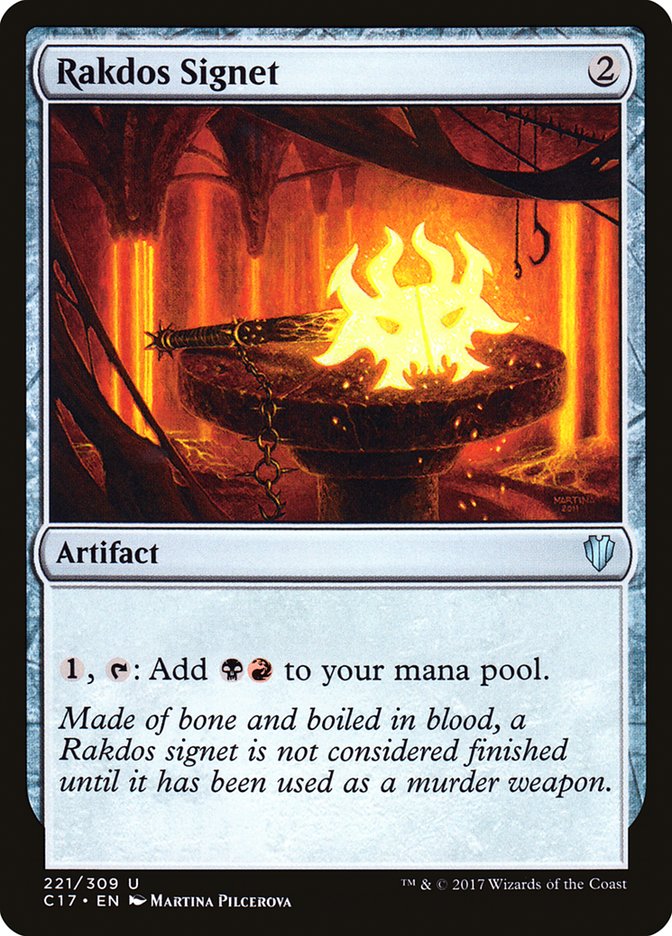 Rakdos Signet [Commander 2017] | Webway Games