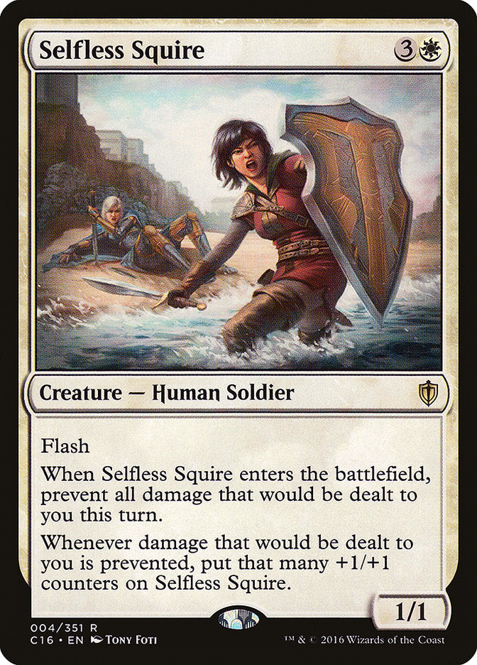 Selfless Squire [Commander 2016] | Webway Games