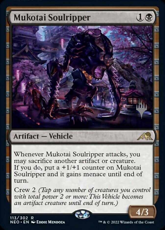 Mukotai Soulripper (Promo Pack) [Kamigawa: Neon Dynasty Promos] | Webway Games