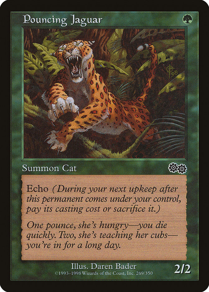 Pouncing Jaguar [Urza's Saga] | Webway Games