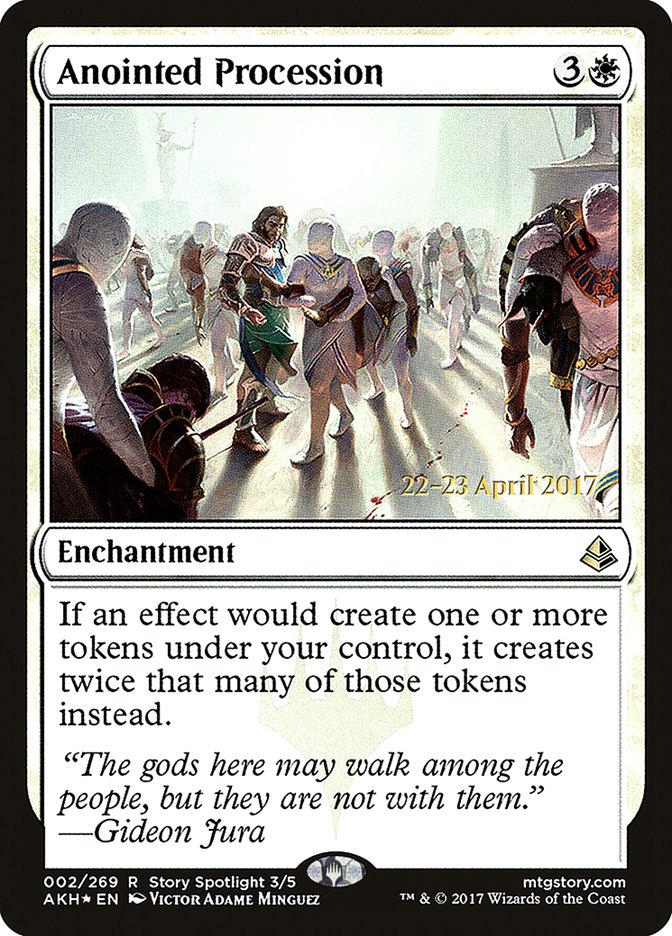 Anointed Procession  (Prerelease) [Amonkhet Prerelease Promos] | Webway Games