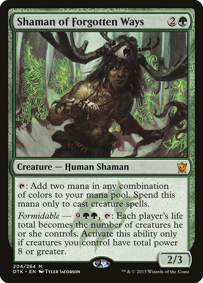 Shaman of Forgotten Ways [Dragons of Tarkir] | Webway Games