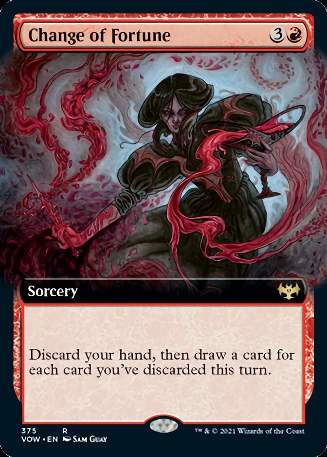 Change of Fortune (Extended) [Innistrad: Crimson Vow] | Webway Games