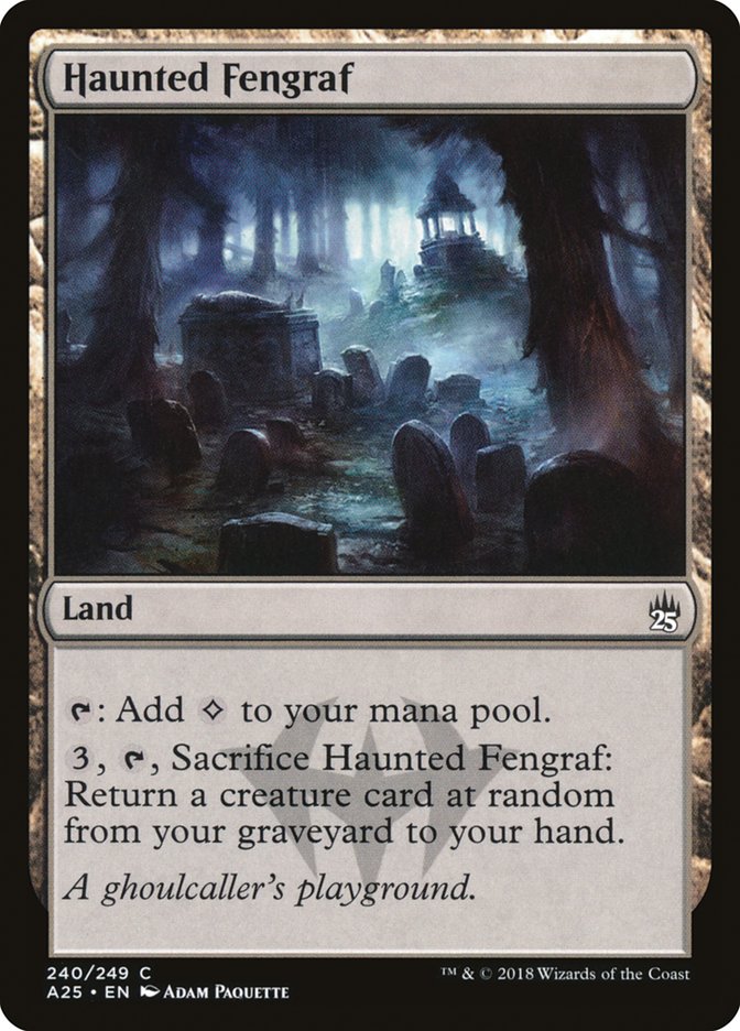 Haunted Fengraf [Masters 25] | Webway Games