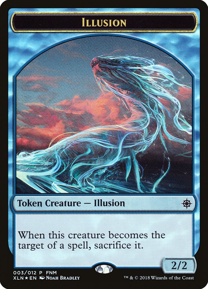 Illusion // Saproling Double-sided Token [Friday Night Magic 2018] | Webway Games