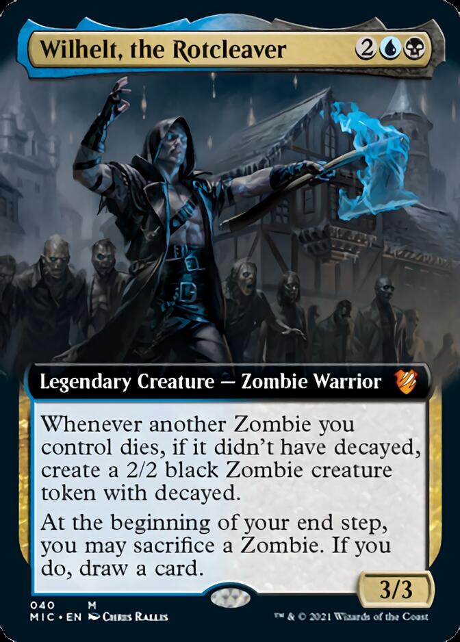 Wilhelt, the Rotcleaver (Extended) [Innistrad: Midnight Hunt Commander] | Webway Games