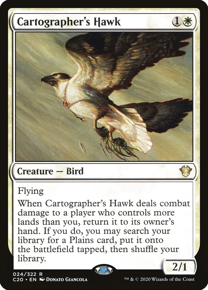 Cartographer's Hawk [Commander 2020] | Webway Games