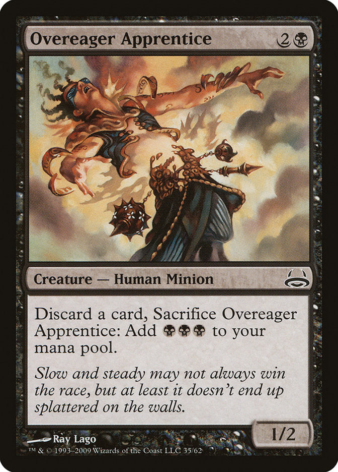 Overeager Apprentice [Duel Decks: Divine vs. Demonic] | Webway Games