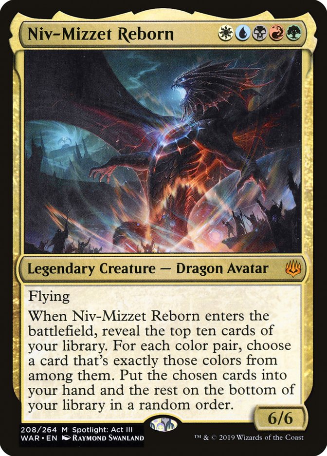 Niv-Mizzet Reborn [War of the Spark] | Webway Games
