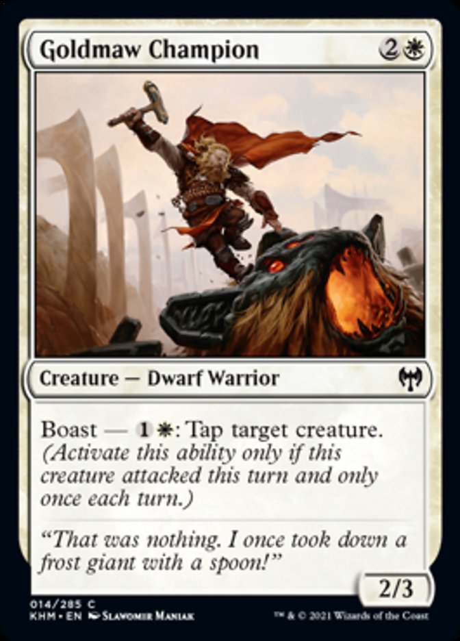 Goldmaw Champion [Kaldheim] | Webway Games