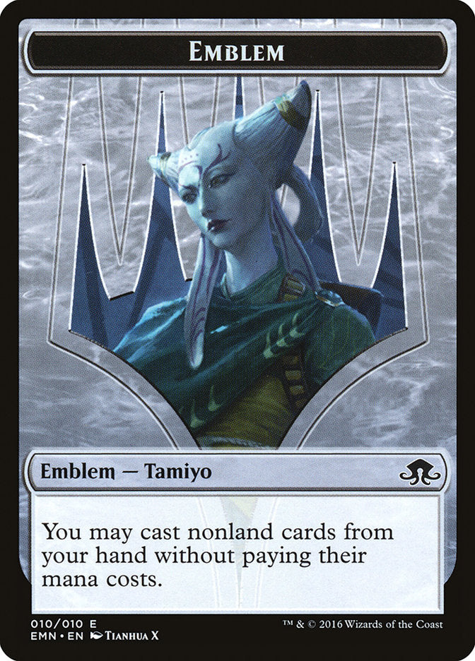 Tamiyo, Field Researcher Emblem [Eldritch Moon Tokens] | Webway Games