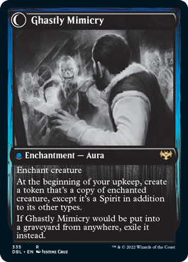 Mirrorhall Mimic // Ghastly Mimicry [Innistrad: Double Feature] | Webway Games