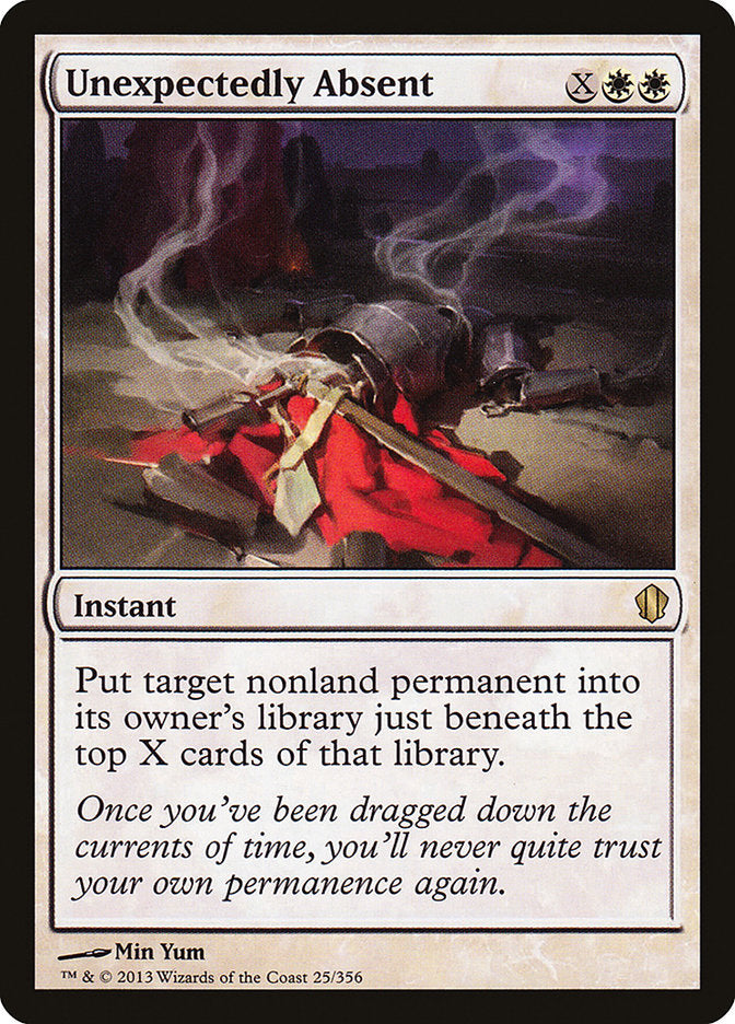 Unexpectedly Absent [Commander 2013] | Webway Games