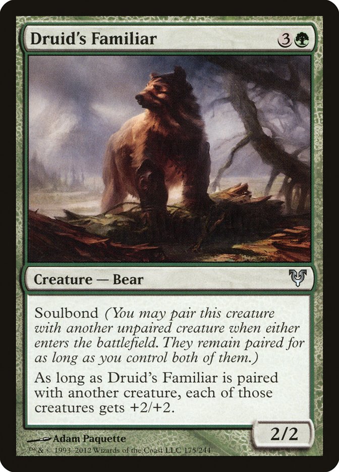 Druid's Familiar [Avacyn Restored] | Webway Games