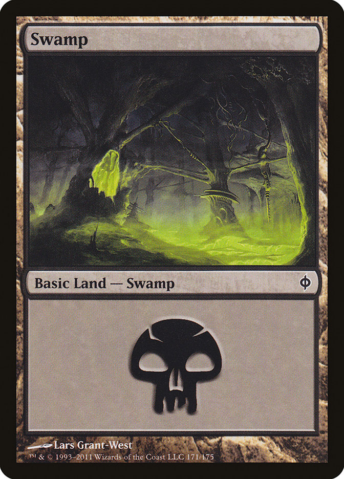 Swamp (#171) [New Phyrexia] | Webway Games