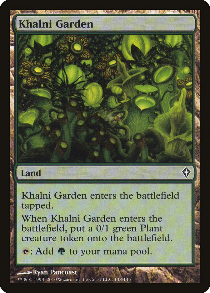Khalni Garden [Worldwake] | Webway Games