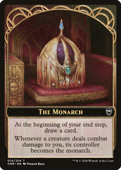Elf Warrior // The Monarch Token [Commander Legends Tokens] | Webway Games