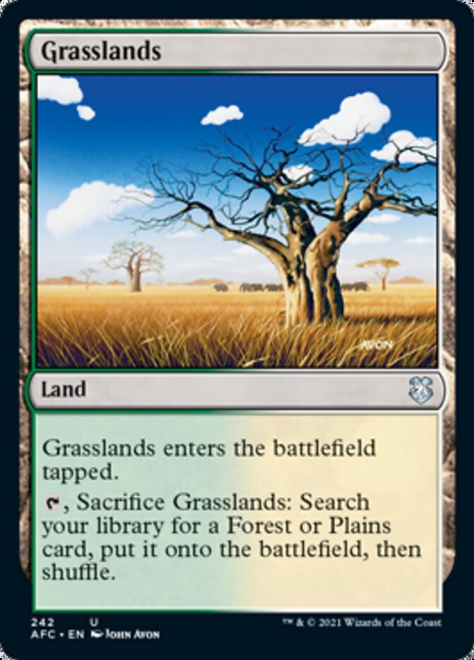 Grasslands [Dungeons & Dragons: Adventures in the Forgotten Realms Commander] | Webway Games