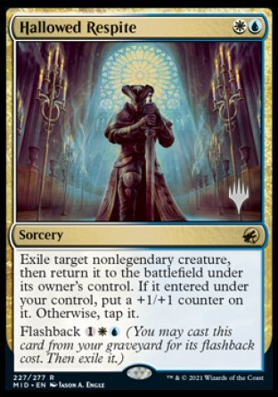Hallowed Respite (Promo Pack) [Innistrad: Midnight Hunt Promos] | Webway Games