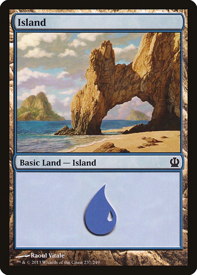 Island (#237) [Theros] | Webway Games