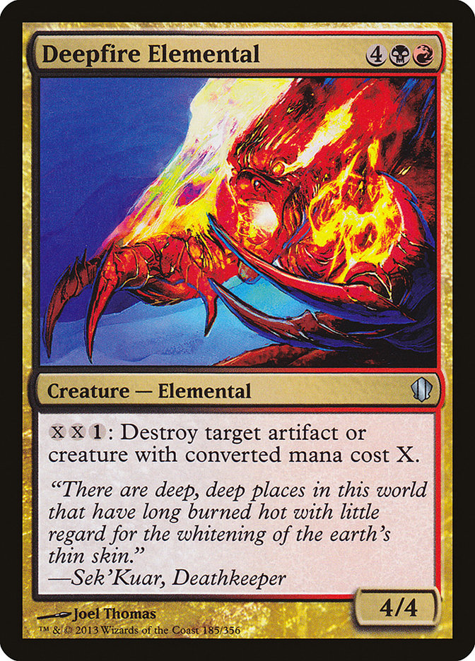 Deepfire Elemental [Commander 2013] | Webway Games