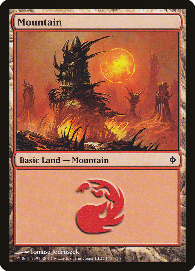 Mountain (#172) [New Phyrexia] | Webway Games