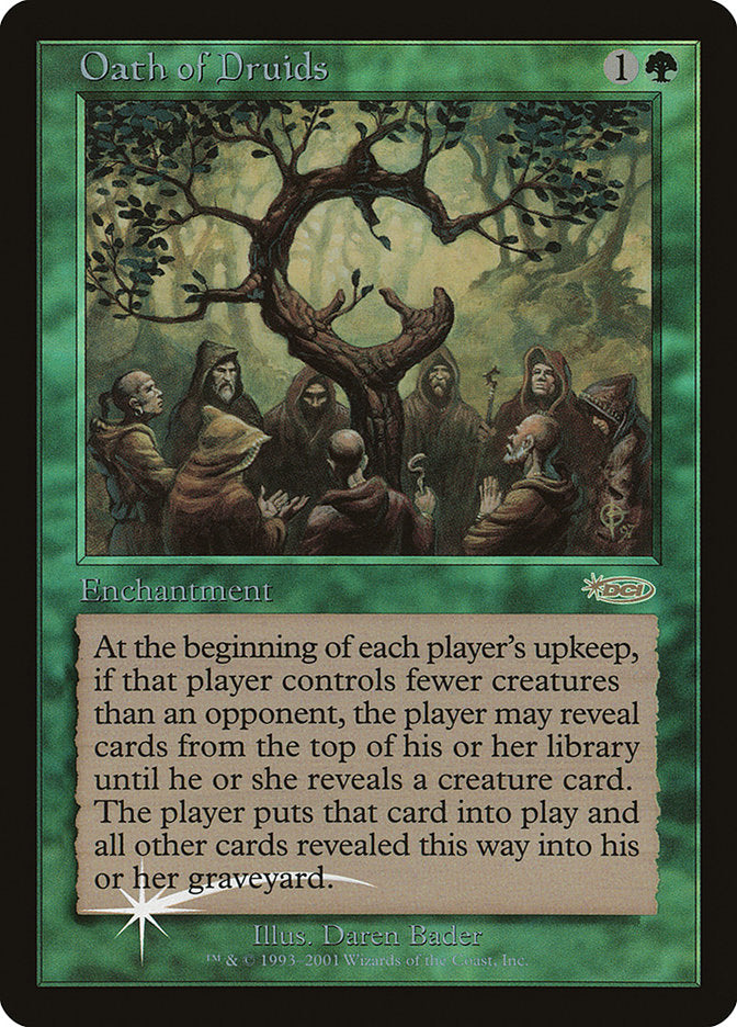 Oath of Druids [Judge Gift Cards 2001] | Webway Games