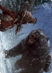 Blizzard Brawl Art Card [Kaldheim: Art Series] | Webway Games