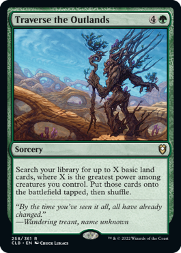 Traverse the Outlands [Commander Legends: Battle for Baldur's Gate] | Webway Games