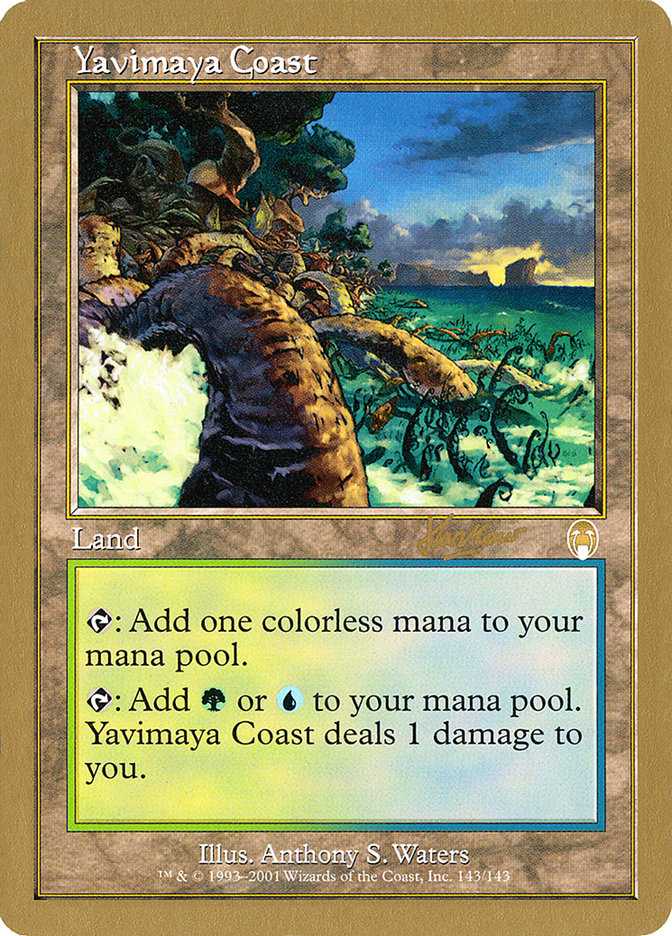 Yavimaya Coast (Sim Han How) [World Championship Decks 2002] | Webway Games