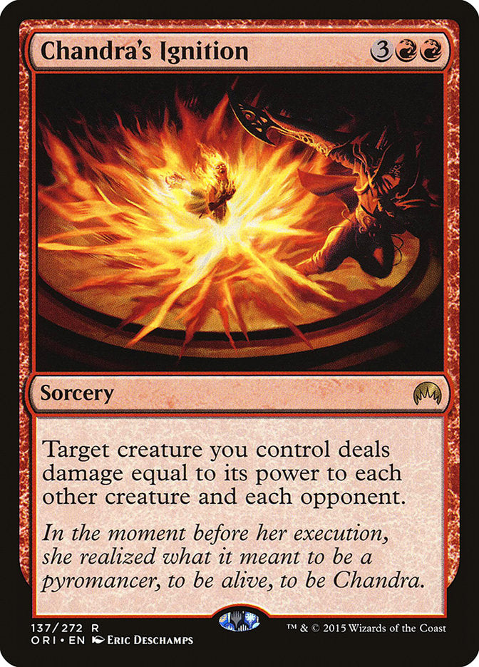 Chandra's Ignition [Magic Origins] | Webway Games
