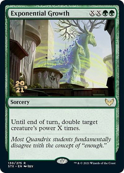 Exponential Growth [Strixhaven: School of Mages Prerelease Promos] | Webway Games