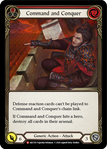 Command and Conquer [ARC159] Unlimited Rainbow Foil