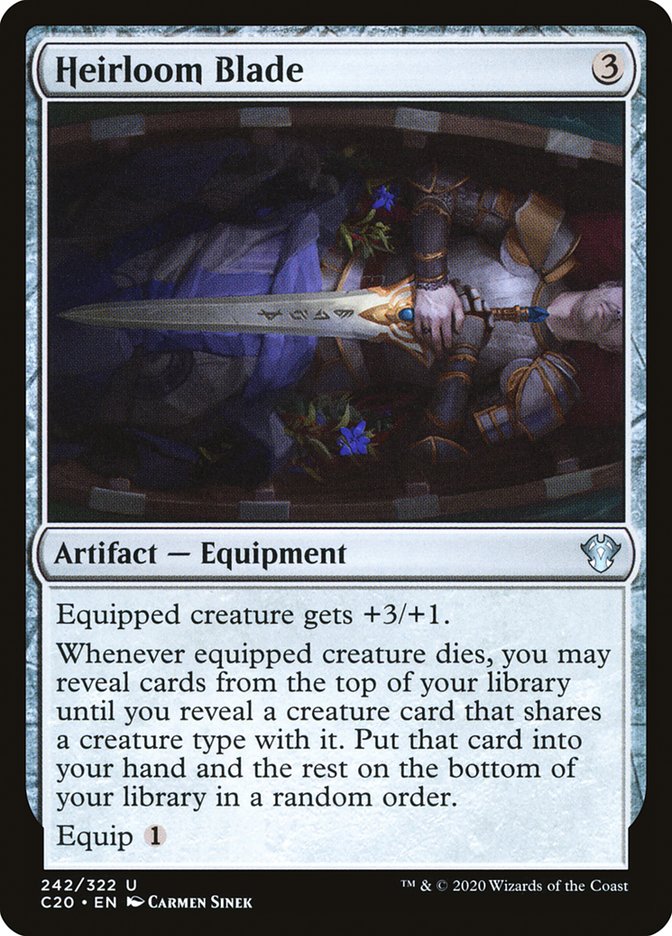 Heirloom Blade [Commander 2020] | Webway Games