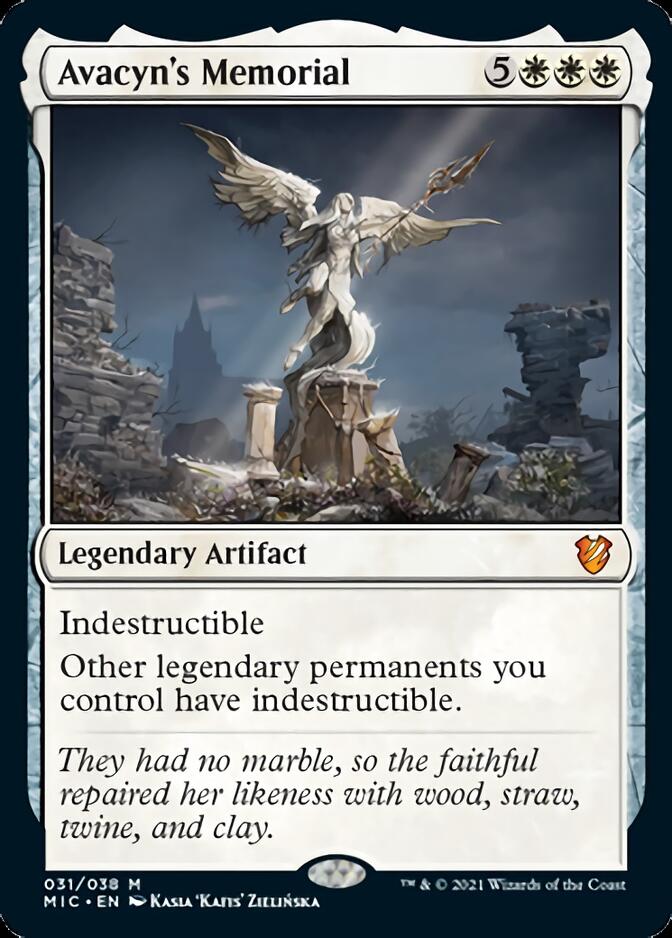 Avacyn's Memorial [Innistrad: Midnight Hunt Commander] | Webway Games