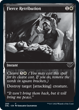 Fierce Retribution [Innistrad: Double Feature] | Webway Games