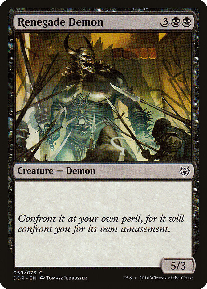 Renegade Demon [Duel Decks: Nissa vs. Ob Nixilis] | Webway Games