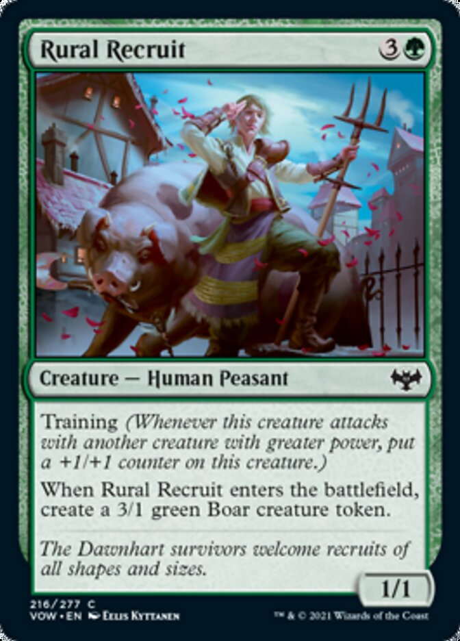 Rural Recruit [Innistrad: Crimson Vow] | Webway Games