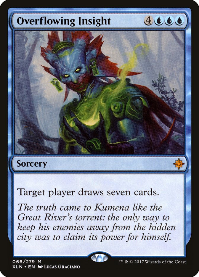 Overflowing Insight [Ixalan] | Webway Games