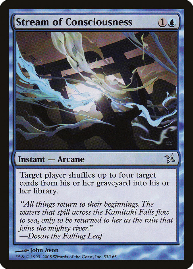 Stream of Consciousness [Betrayers of Kamigawa] | Webway Games