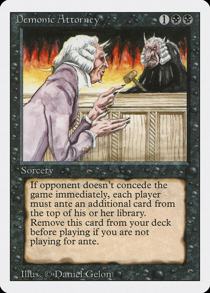 Demonic Attorney [Revised Edition] | Webway Games