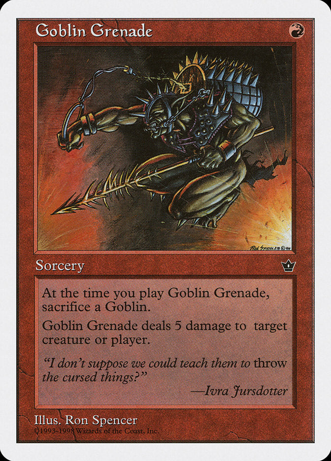 Goblin Grenade [Anthologies] | Webway Games