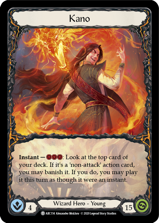 Kano // Kano, Dracai of Aether [U-ARC114 // U-ARC113] Unlimited Normal | Webway Games