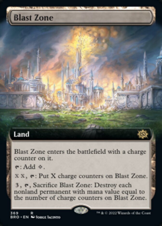 Blast Zone (Extended Art) [The Brothers' War] | Webway Games