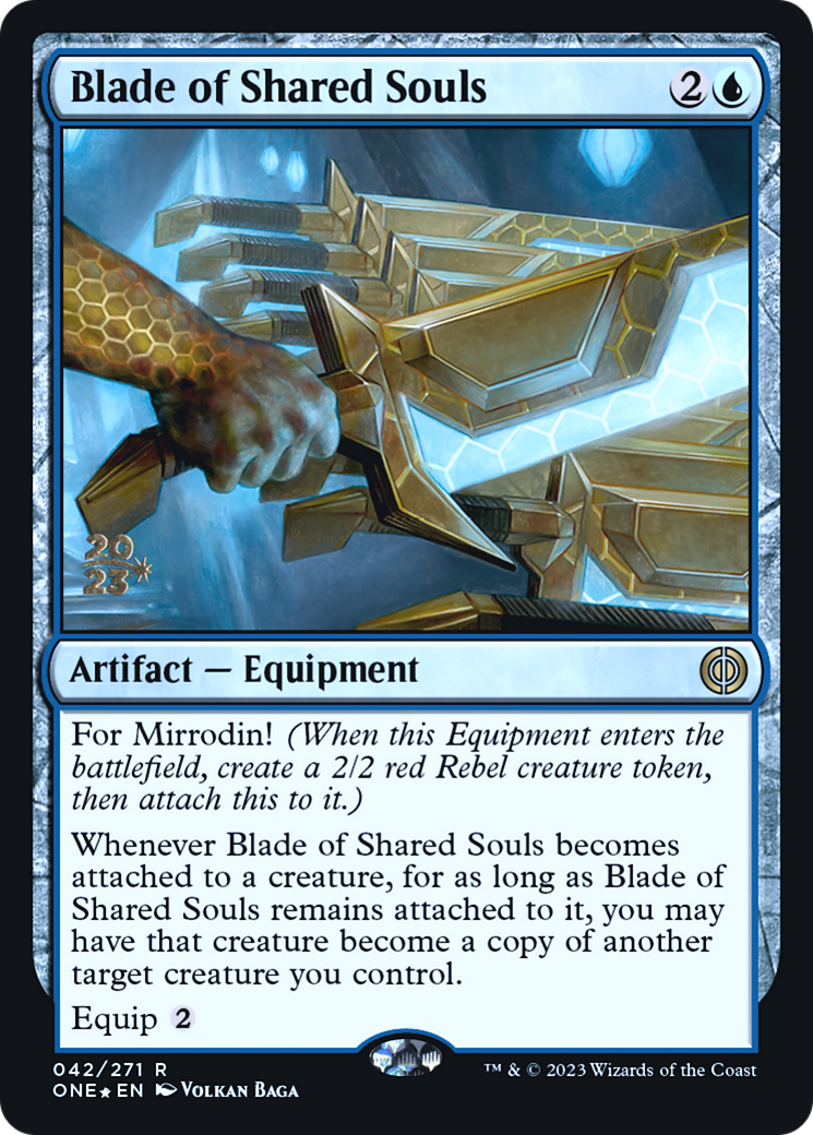 Blade of Shared Souls [Phyrexia: All Will Be One Prerelease Promos] | Webway Games