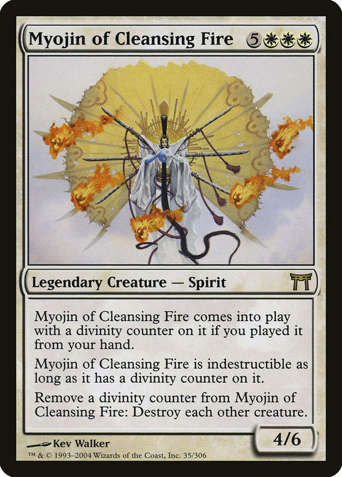 Myojin of Cleansing Fire [Champions of Kamigawa] | Webway Games