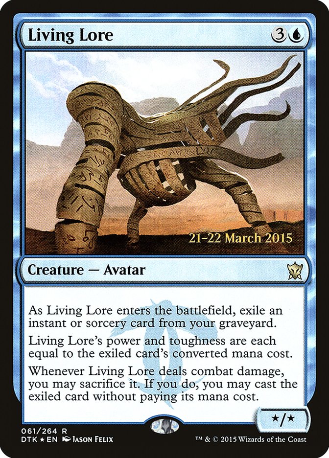 Living Lore  [Dragons of Tarkir Prerelease Promos] | Webway Games
