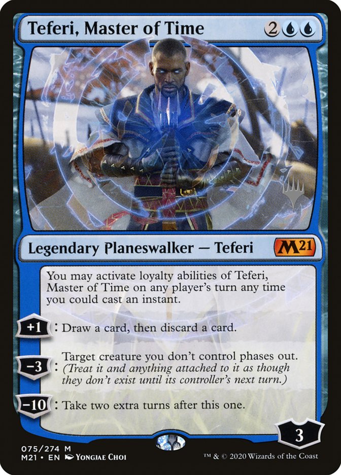 Teferi, Master of Time (Promo Pack) [Core Set 2021 Promos] | Webway Games