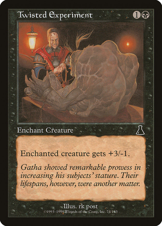 Twisted Experiment [Urza's Destiny] | Webway Games